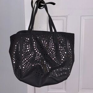 Large Leather Tote Bag